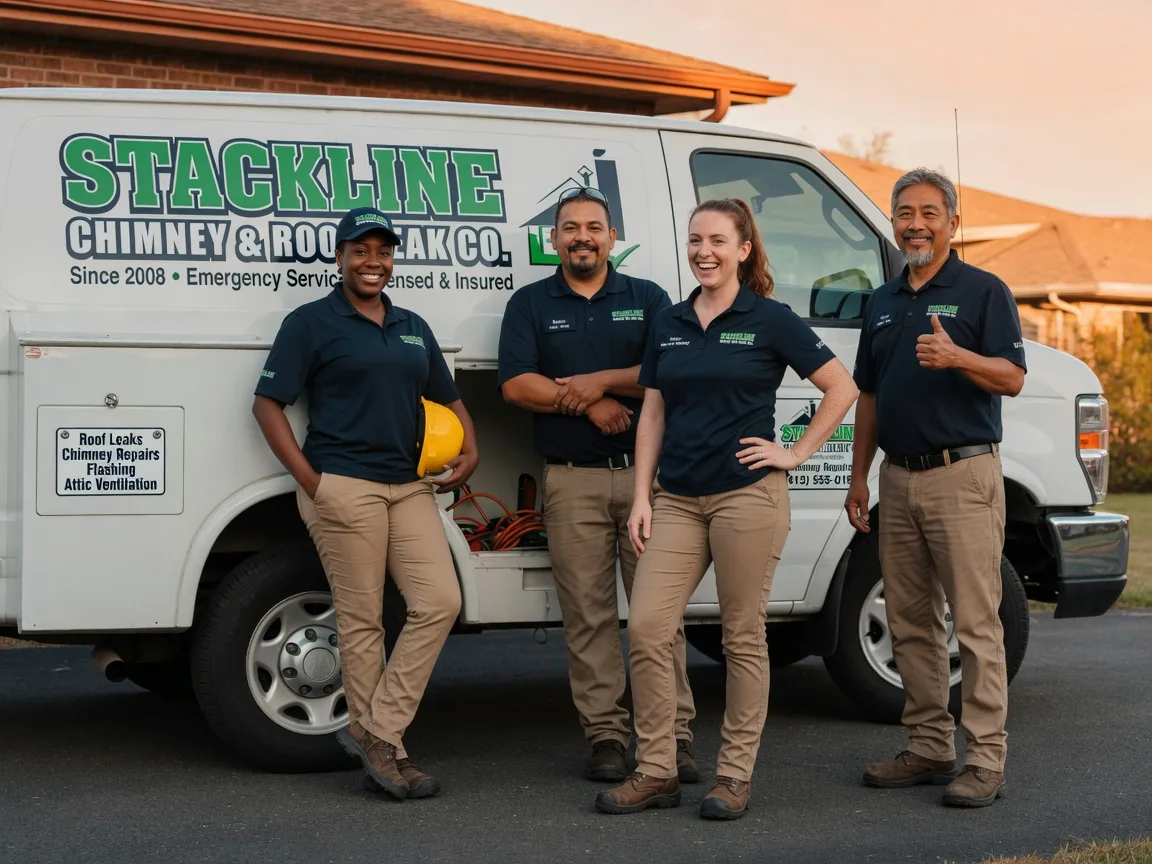 Chimney flashing repair company in Stanley, WI